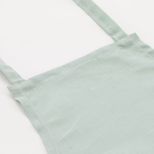 Tablier 100% lin Aqua - 110x69 cm
