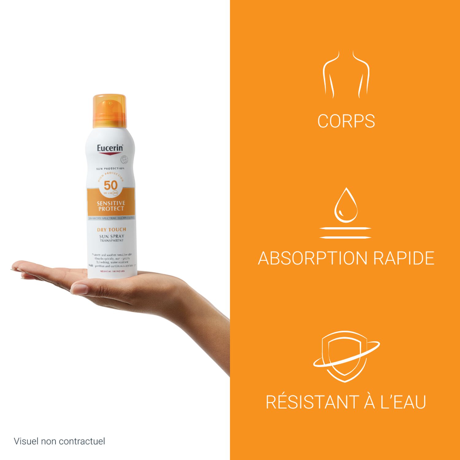 Sun Sensitive SPF50 - Brume Protectrice Corps - Peaux Sensibles et Acnéiques 200 ml