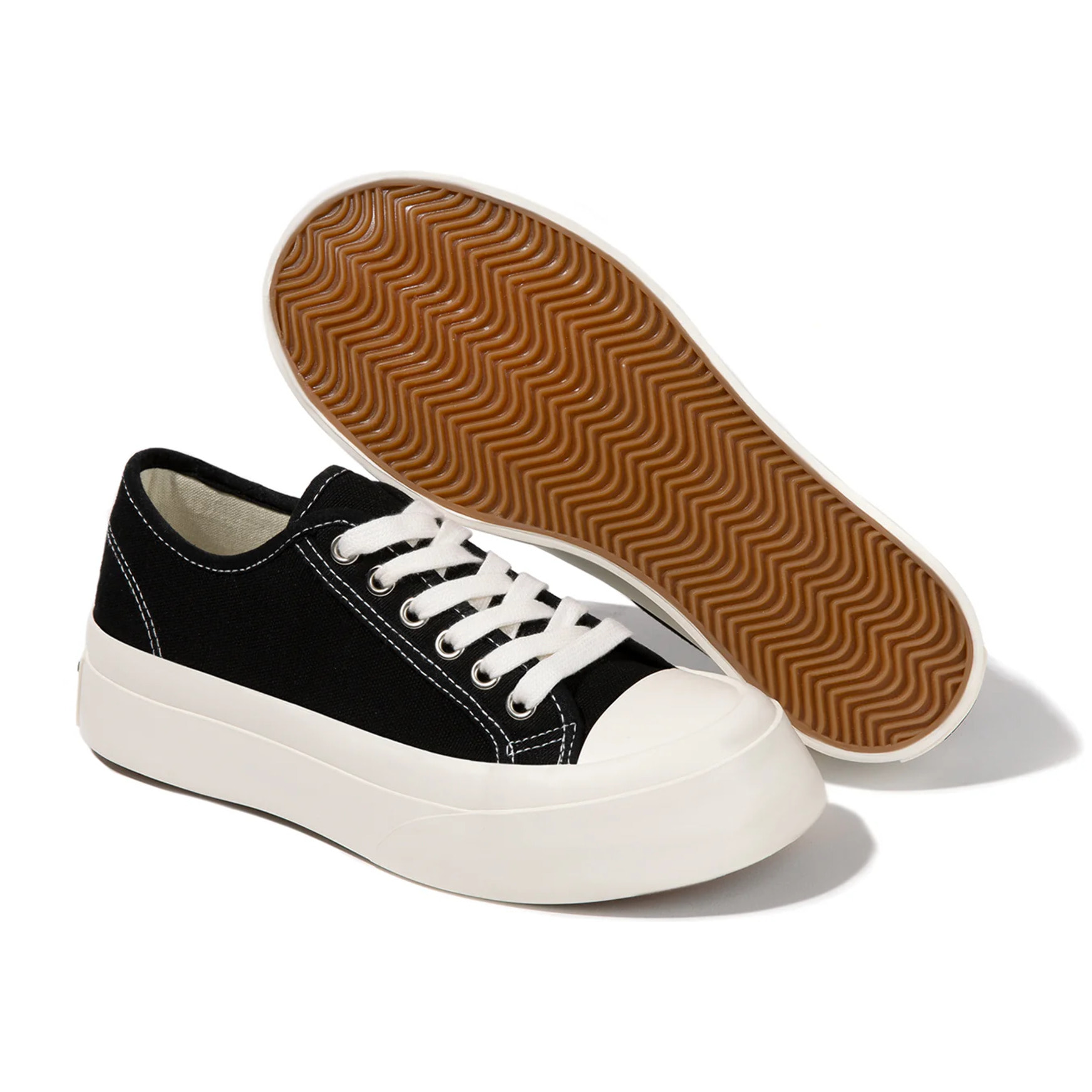 Zapatillas Bajas Holf Black en Negro D.Franklin