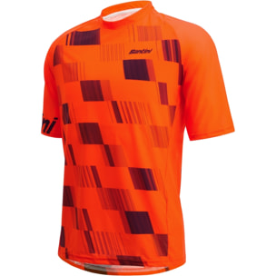 Fibra - Maillot Mtb - Orange - Homme