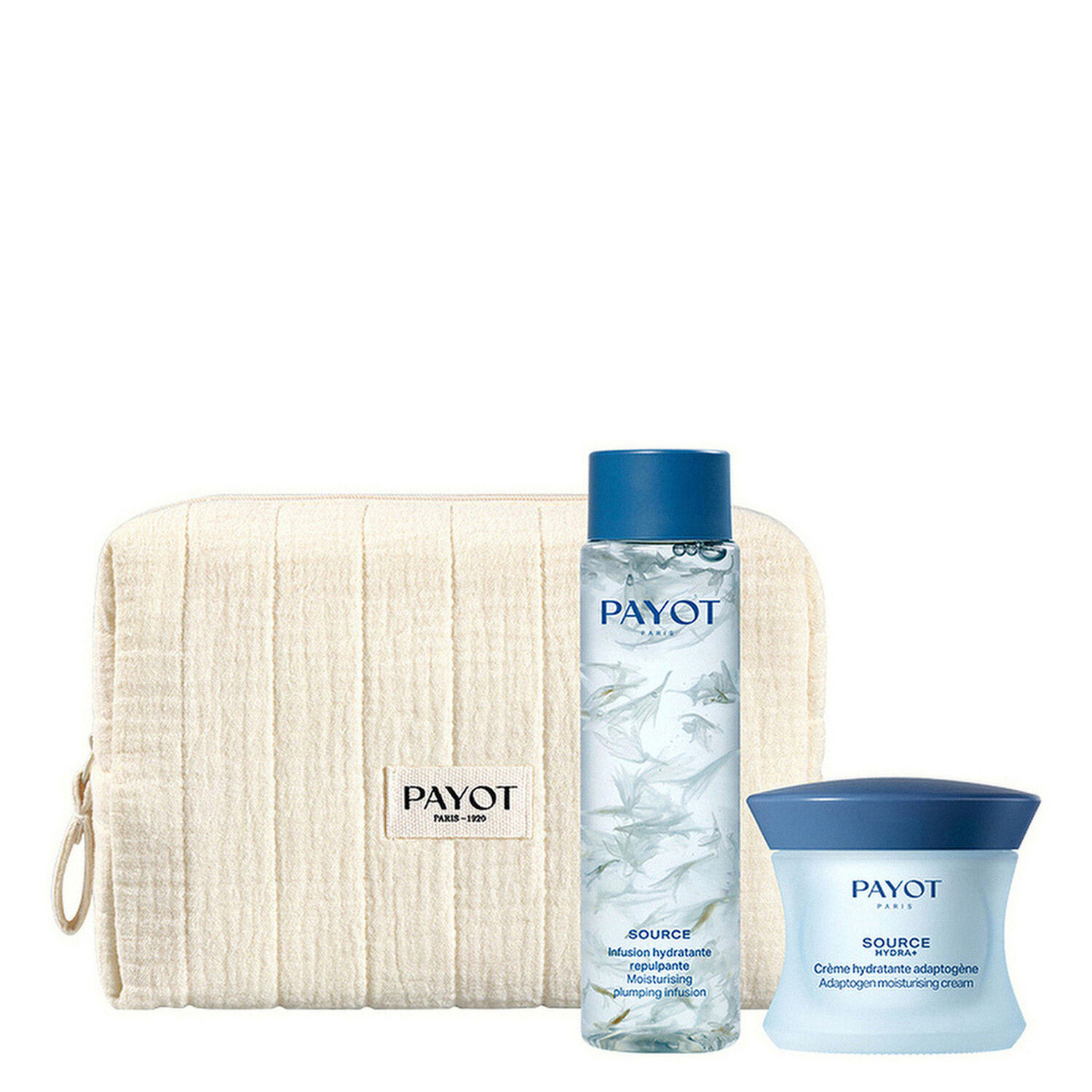 Source Hydra+ - Coffret Rituel Crème Hydratante Adaptogène 50 ml + 2 Produits