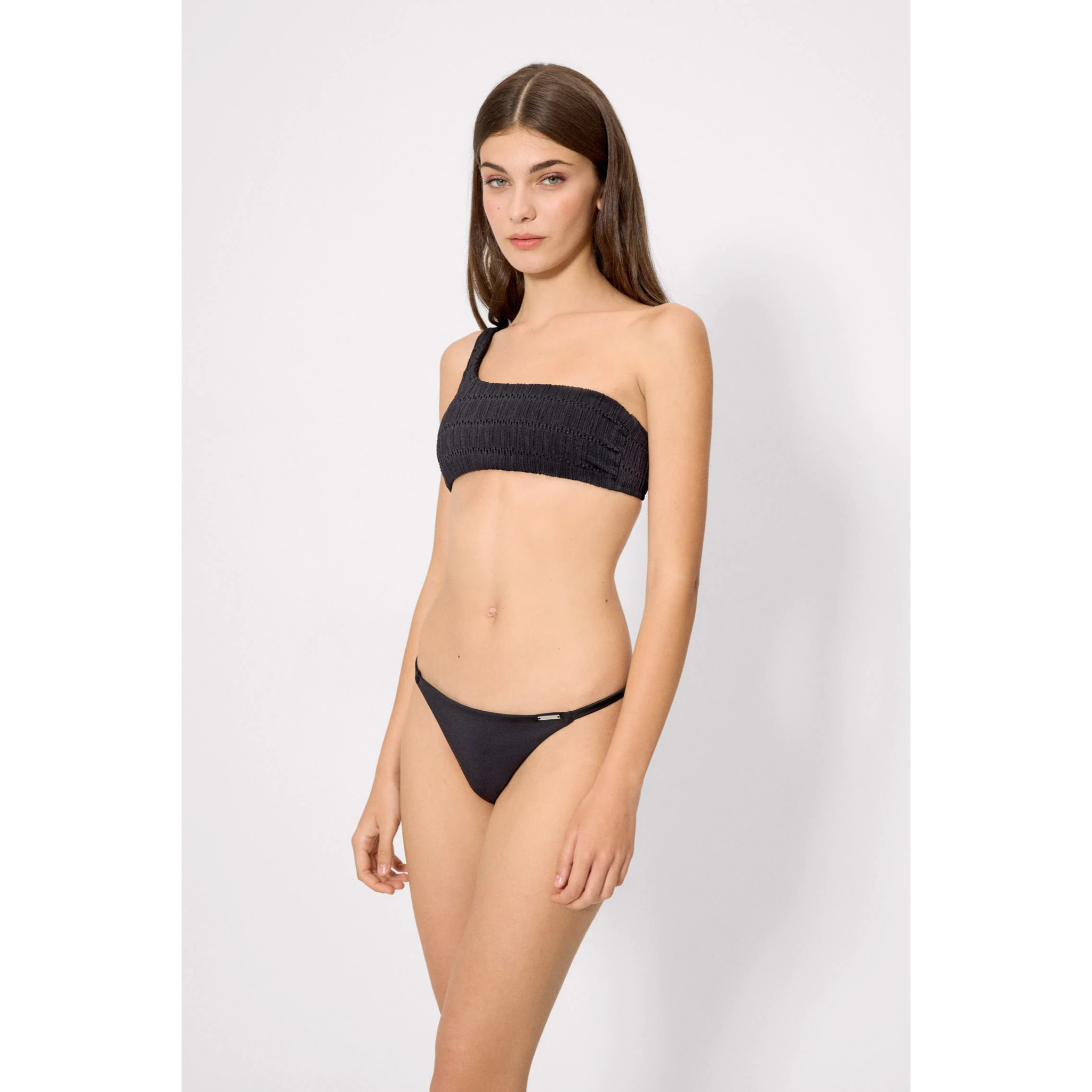 Slip bikini tanga Nero