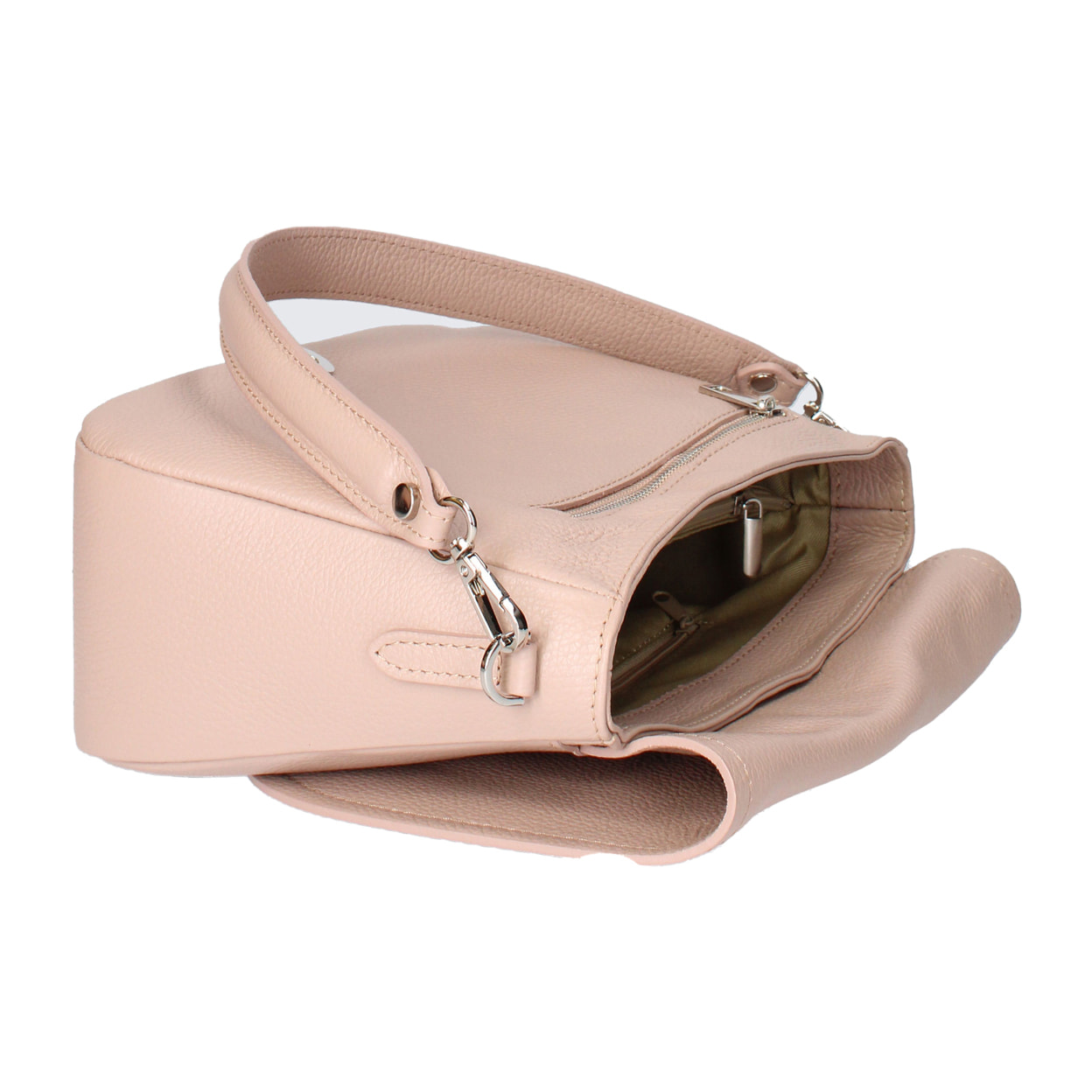 Borsa a spalla Sabina da donna In Vera pelle Made in Italy 29x20x11 cm