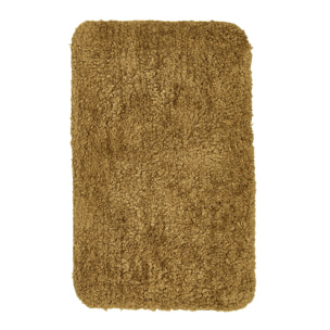 Tapis de bain tufté uni ESSENTIAL bronze