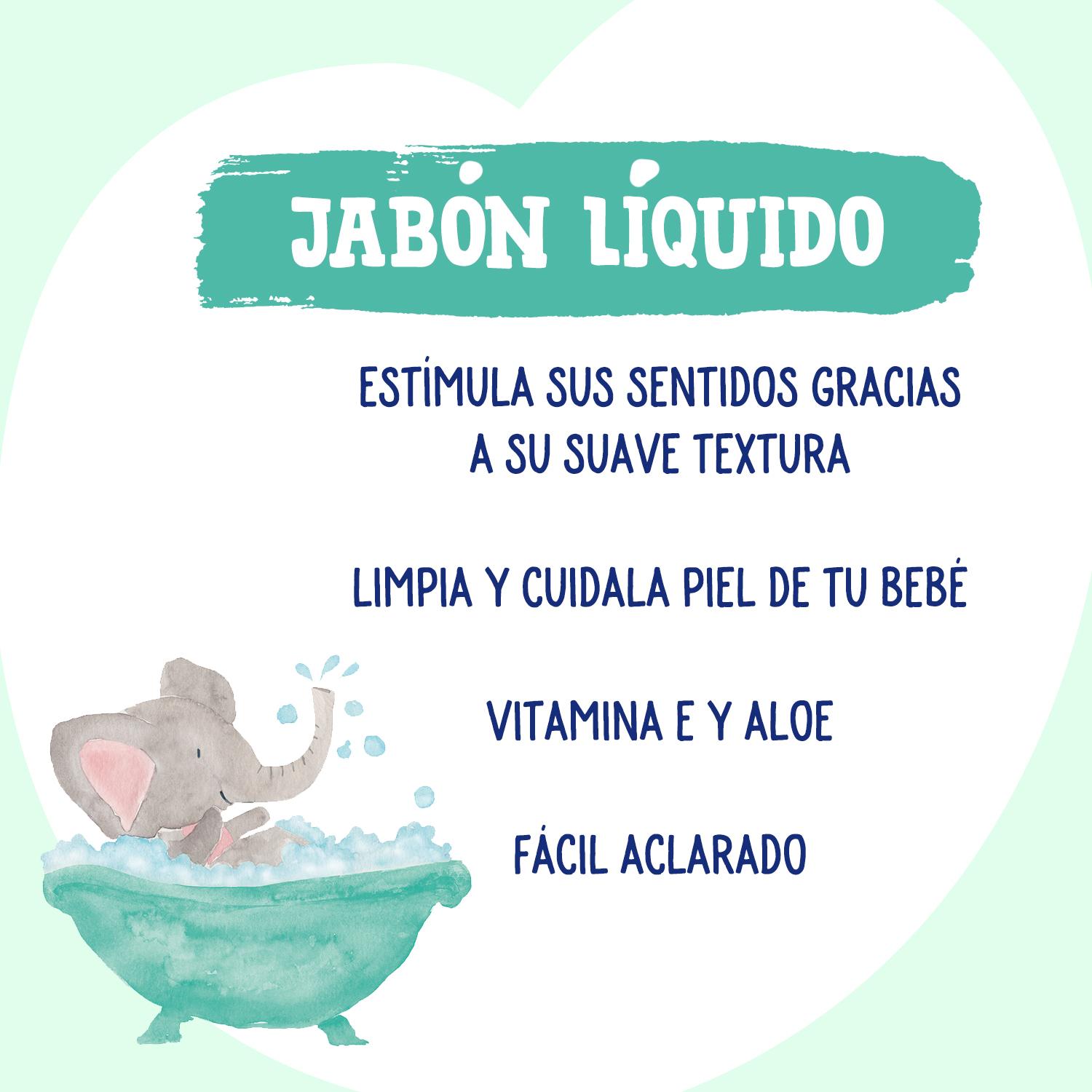 PACK 3 JABON LÍQUIDO CON OLOR A COLONIA CON EXTRACTO DE ALOE 650ML