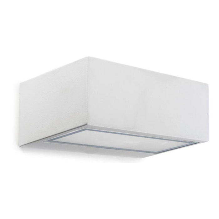 LEDS C4 Aplique Ip44 Nemesis Aluminium 70*170Mm R7S 100W Blanco 1498Lm