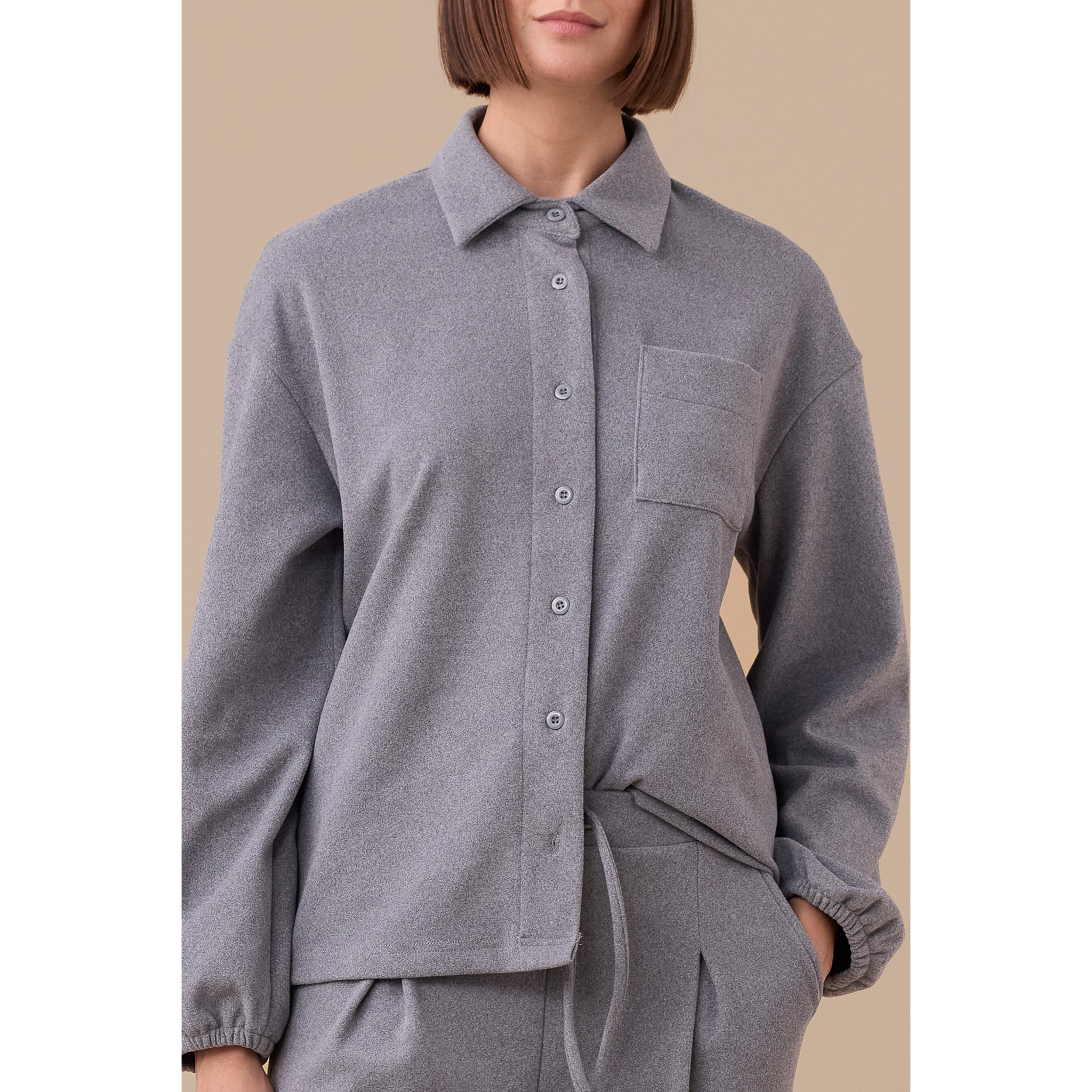 Completo donna loungewear in micropile articolo ross Noidinotte