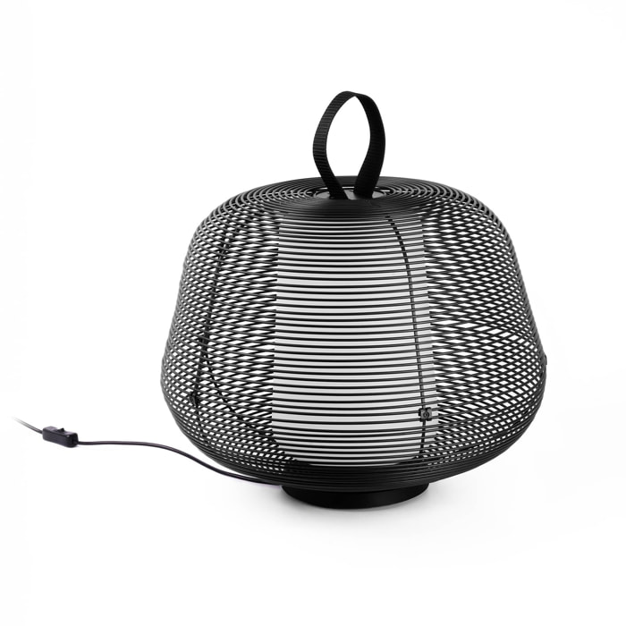 NARA Lampe portable noire