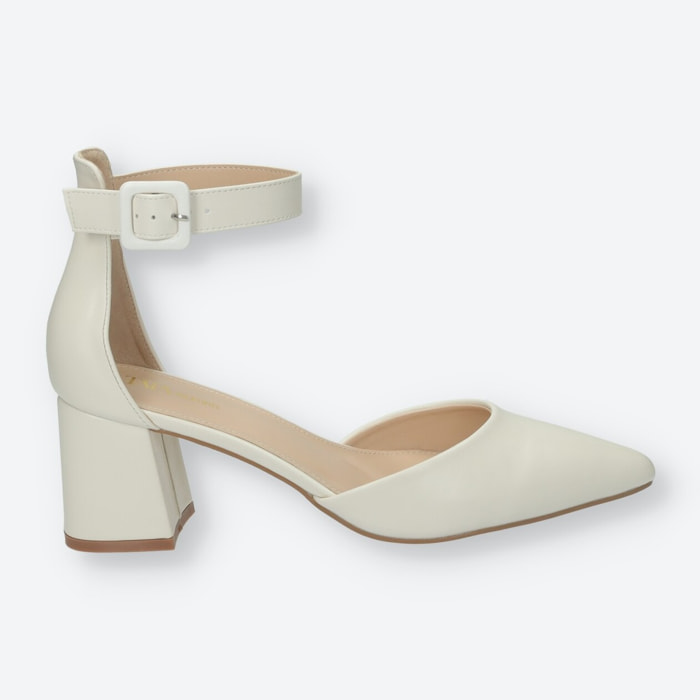 Décolleté Donna Tata Italia Bianco