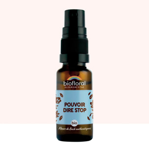 Biofloral - Pouvoir Dire Stop - Bio Demeter - 20 ml
