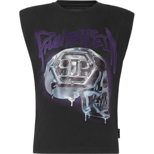 PHILIPP PLEIN Camiseta de tirantes SKULL