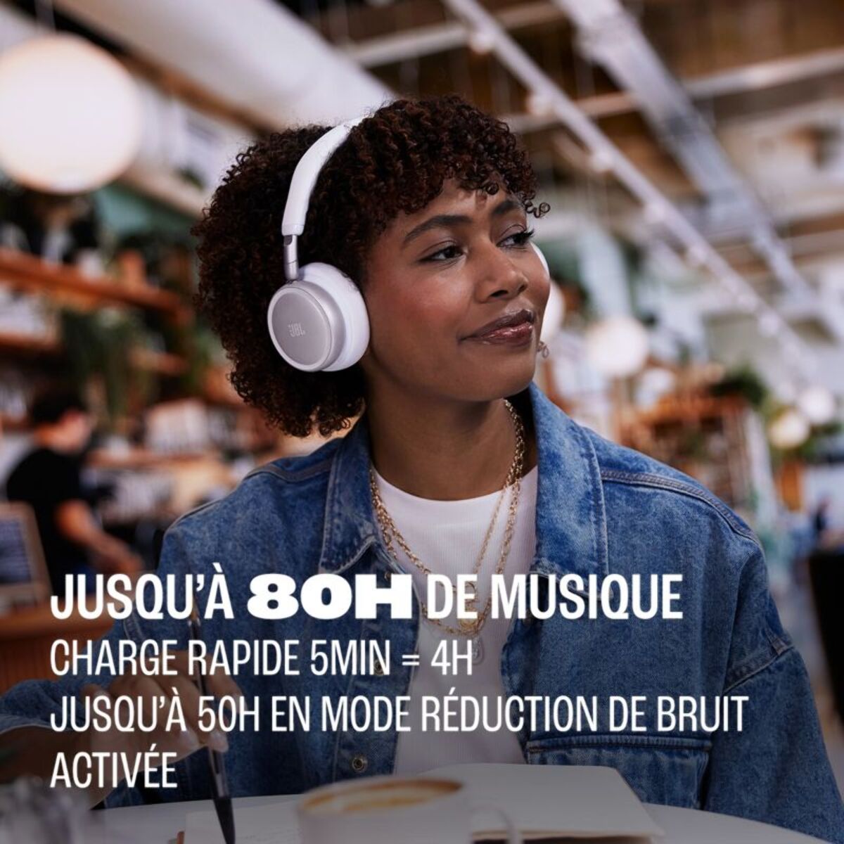 Casque JBL Live 680 NC Bleu