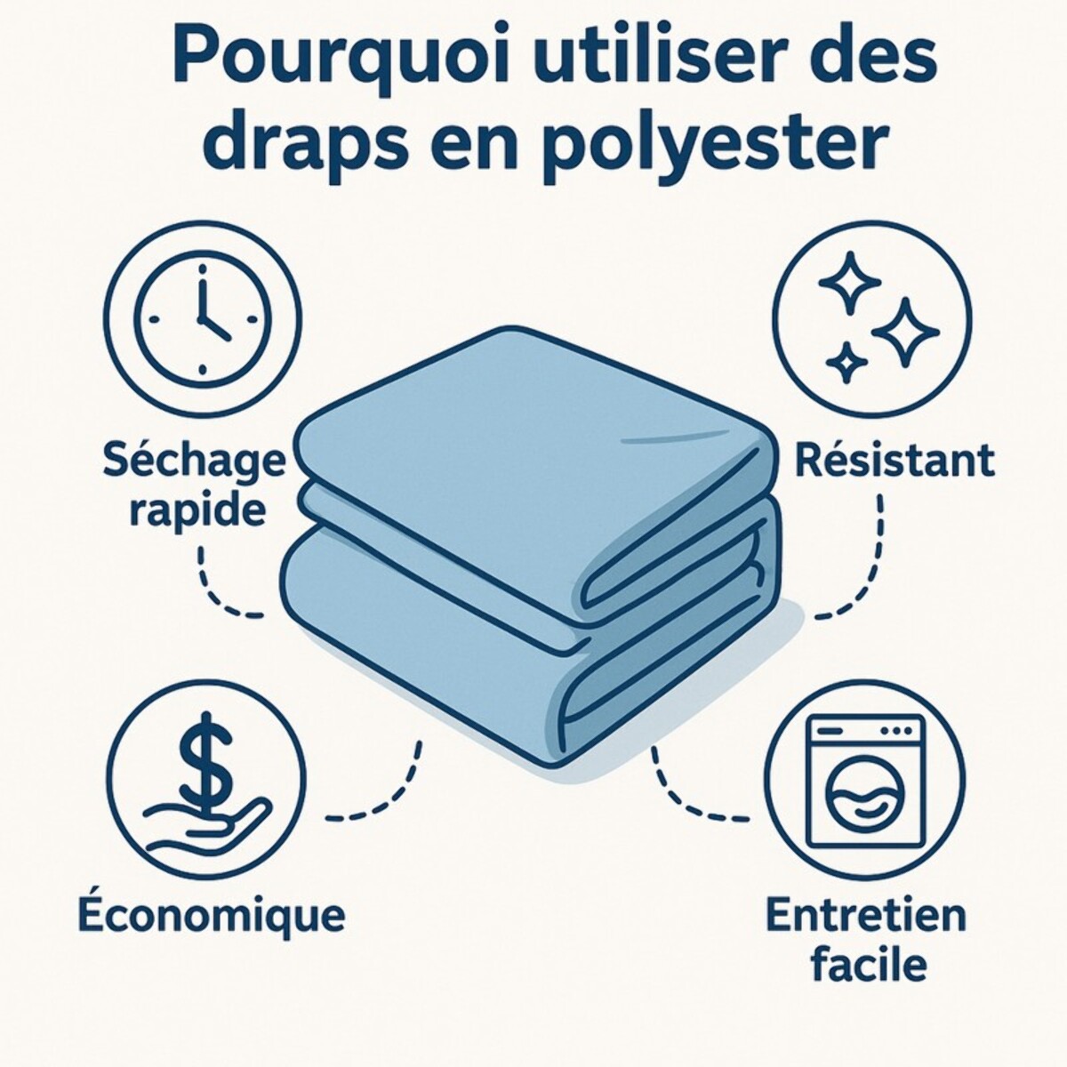 Housse de couette | Blanc | Unies, respirantes & hypoallergéniques