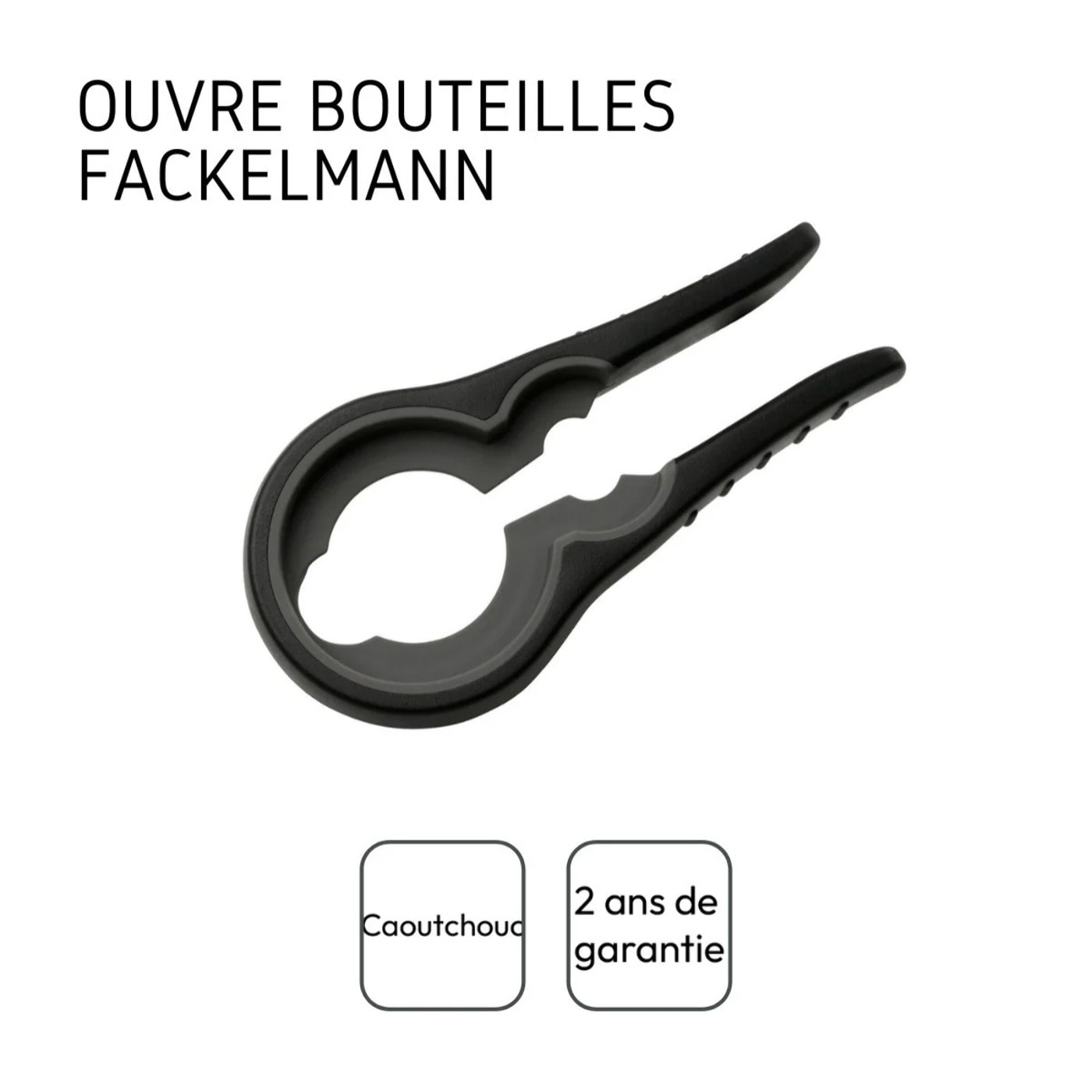 Ouvre bocal universel et bouteilles universel Fackelmann