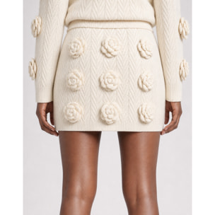 PHILIPP PLEIN Falda corta de punto ROSES