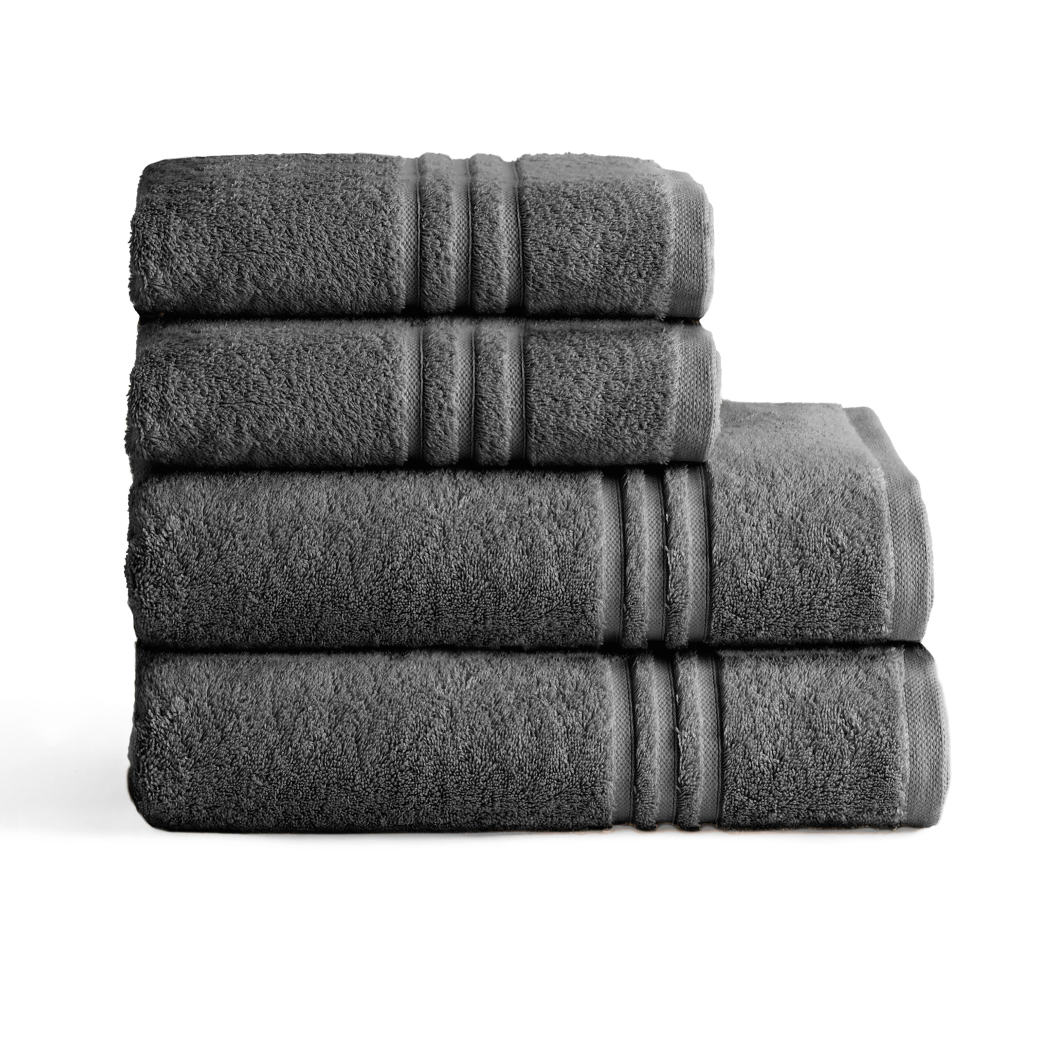 Set de serviettes éponge 100% Coton Éponge Peigné - 700 g/m2 MARENGO