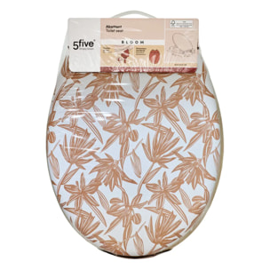 Abattant WC Bloom 36x42,5cm rose