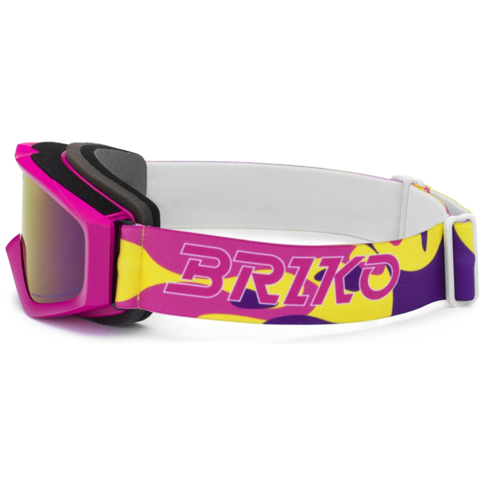 Briko - Maschere /Occhiali Protettivi, Bambino/a, Viola - Thunder