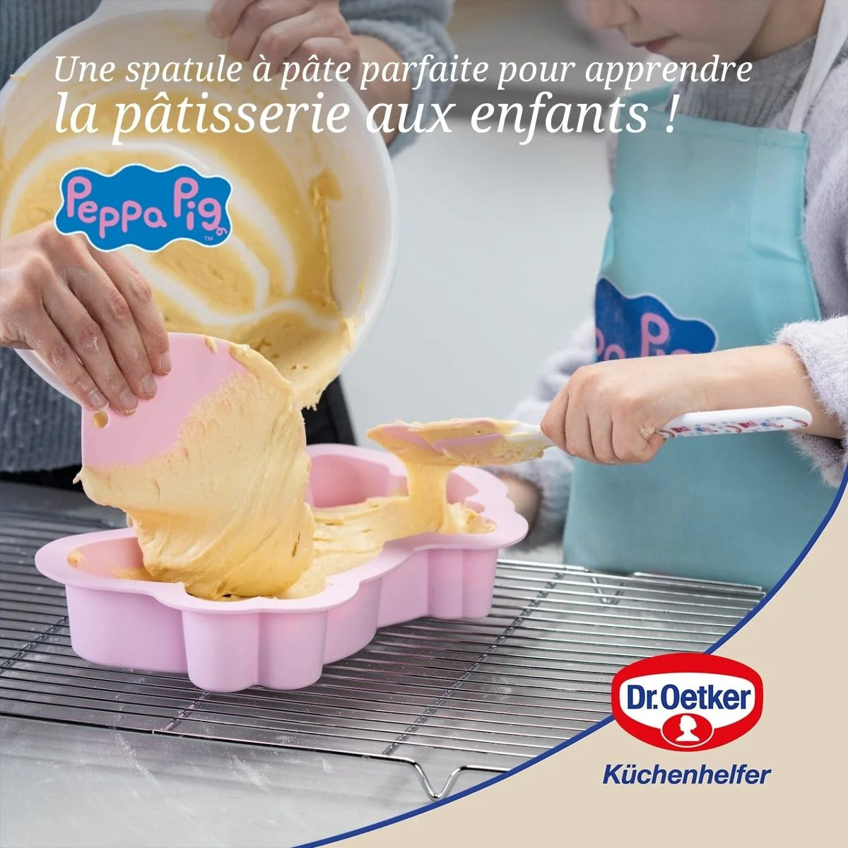 Corne à pâtisserie pour cuisiner avec les enfants Dr. Oetker Peppa Pig