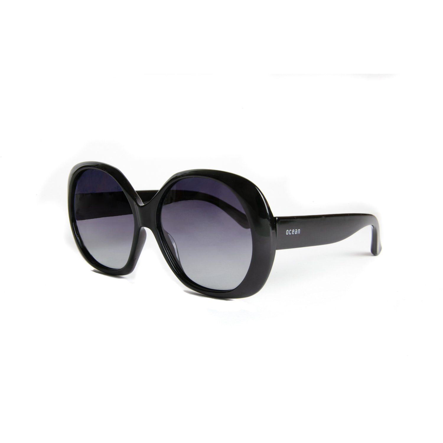 Gafas de sol OCEAN ELISA - Negro brillante / Ahumada graduadas