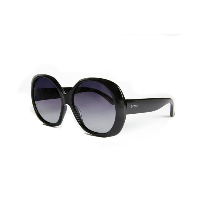 Gafas de sol OCEAN ELISA - Negro brillante / Ahumada graduadas