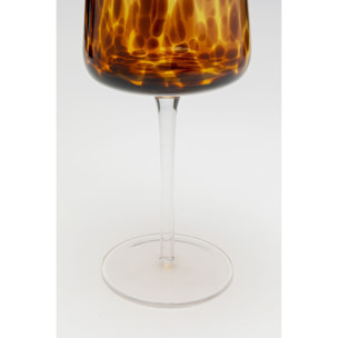 Verres à vin Caramel set de 4 Kare Design