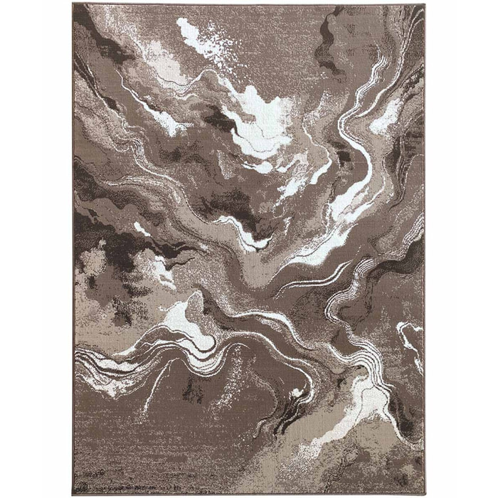 Tappeto Arredo Colore Marrone Per Salotto Soggiorno