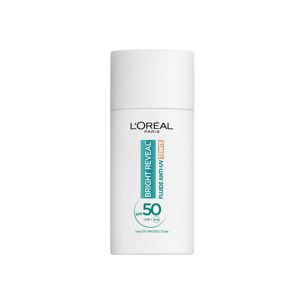 L'Oréal Paris Bright Reveal Fluide Anti-UV SPF 50 Teinte Claire Niacinamide 50ml