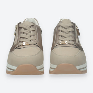 Sneakers Donna Tata Italia Beige