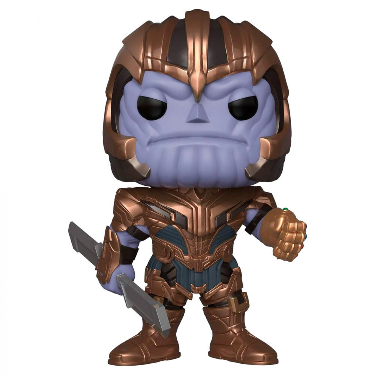 Avengers Endgame Super Sized Funko Pop Movies Vinile Figura Thanos 25 Cm