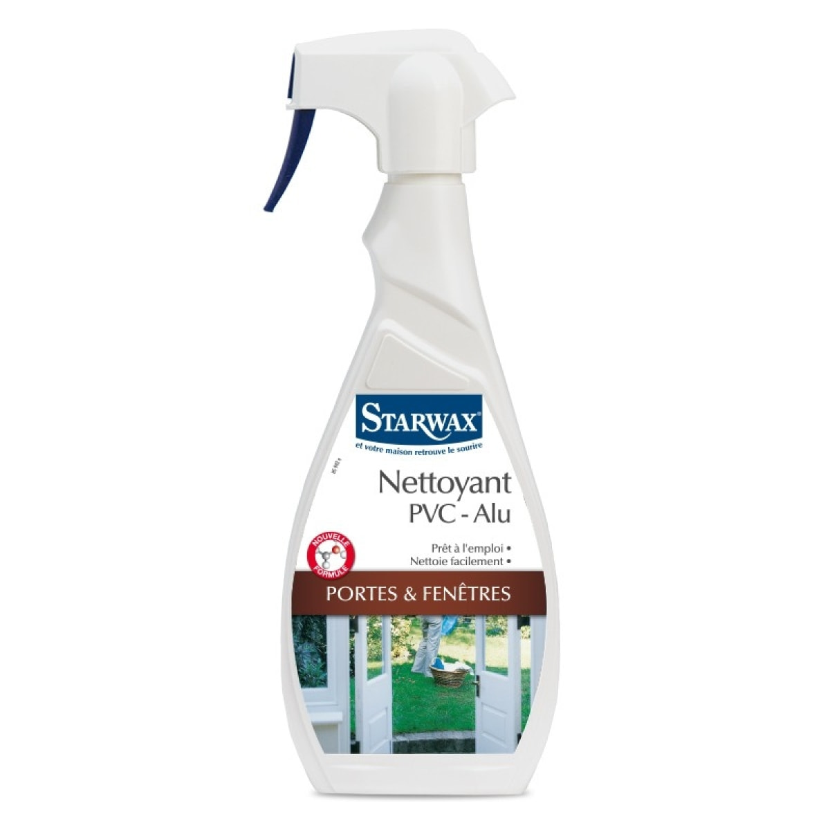 Nettoyant STARWAX Menuiseries PVC ALU - Pulvérisateur 500 ml - 562