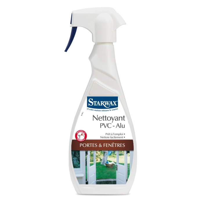 Nettoyant STARWAX Menuiseries PVC ALU - Pulvérisateur 500 ml - 562