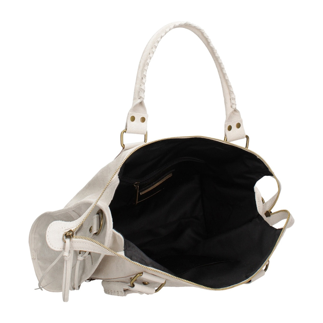 Borsa a spalla da donna - Modello Clara - Vera pelle - 41.0 x 28.0 x 13.0 cm