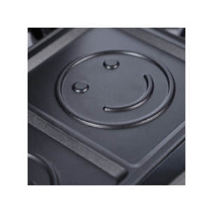 Appareil à croque monsieur plaques smiley anti-adhésives - SMILEE