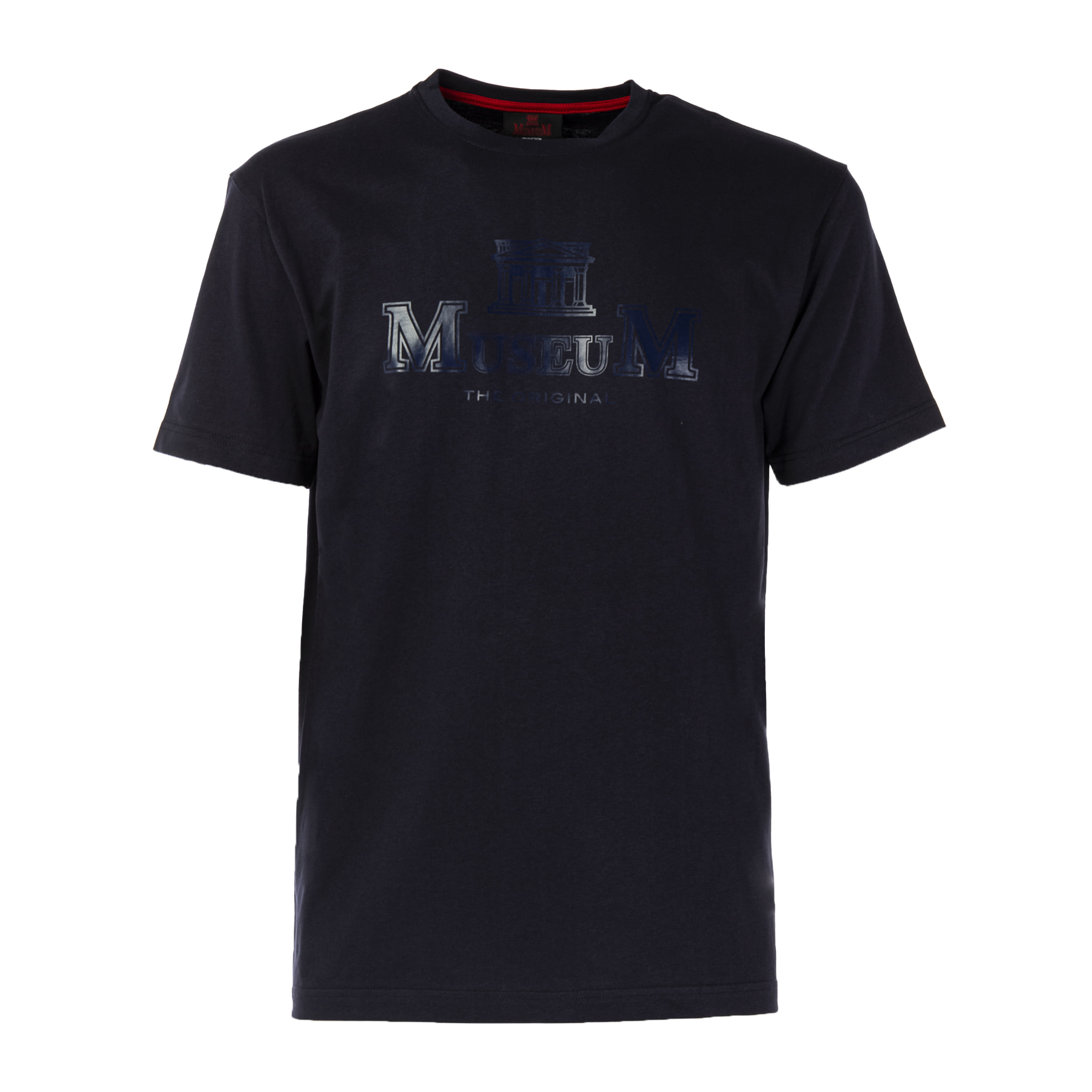 MUSEUM t-shirt uomo blu navy