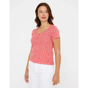 Camiseta Manga Corta Coral - Yarima