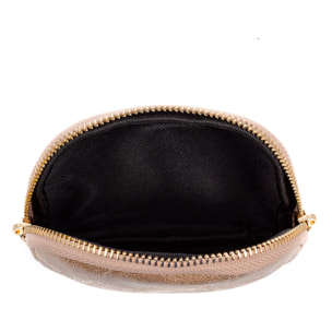 Baratili portafoglio donna. Pelle autentica Camoscio finitura lavata a pietra.