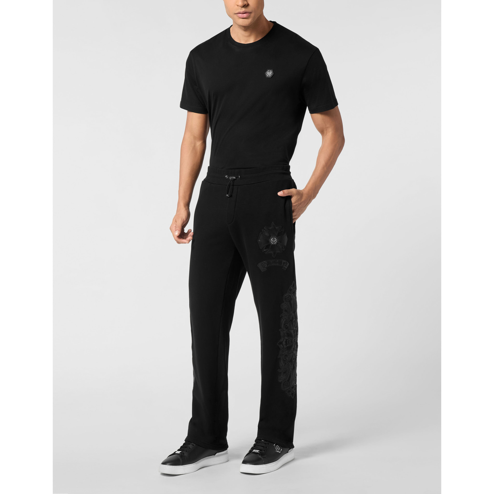 PHILIPP PLEIN Pantalones de jogging CHROME