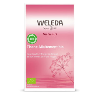 WELEDA - Tisane Allaitement Bio Fruits rouges - 20x2 g
