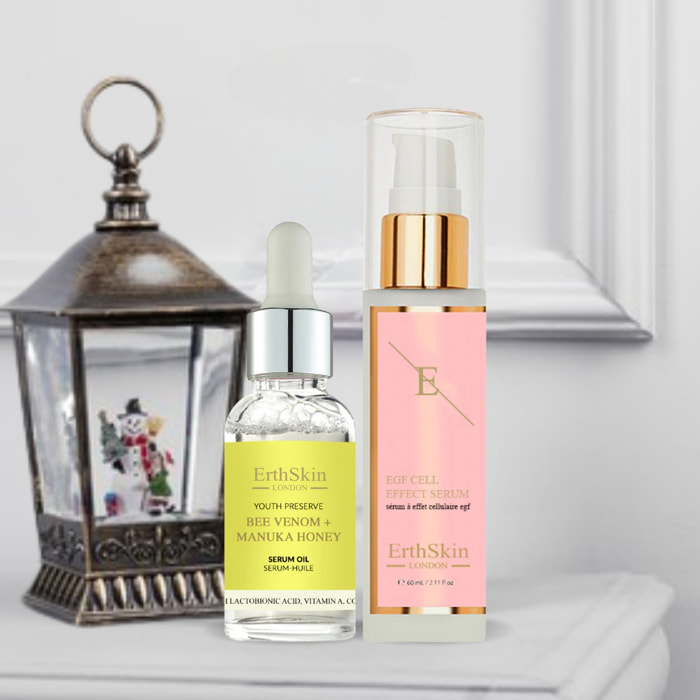 Set de aceite de abeja + sérum reparador