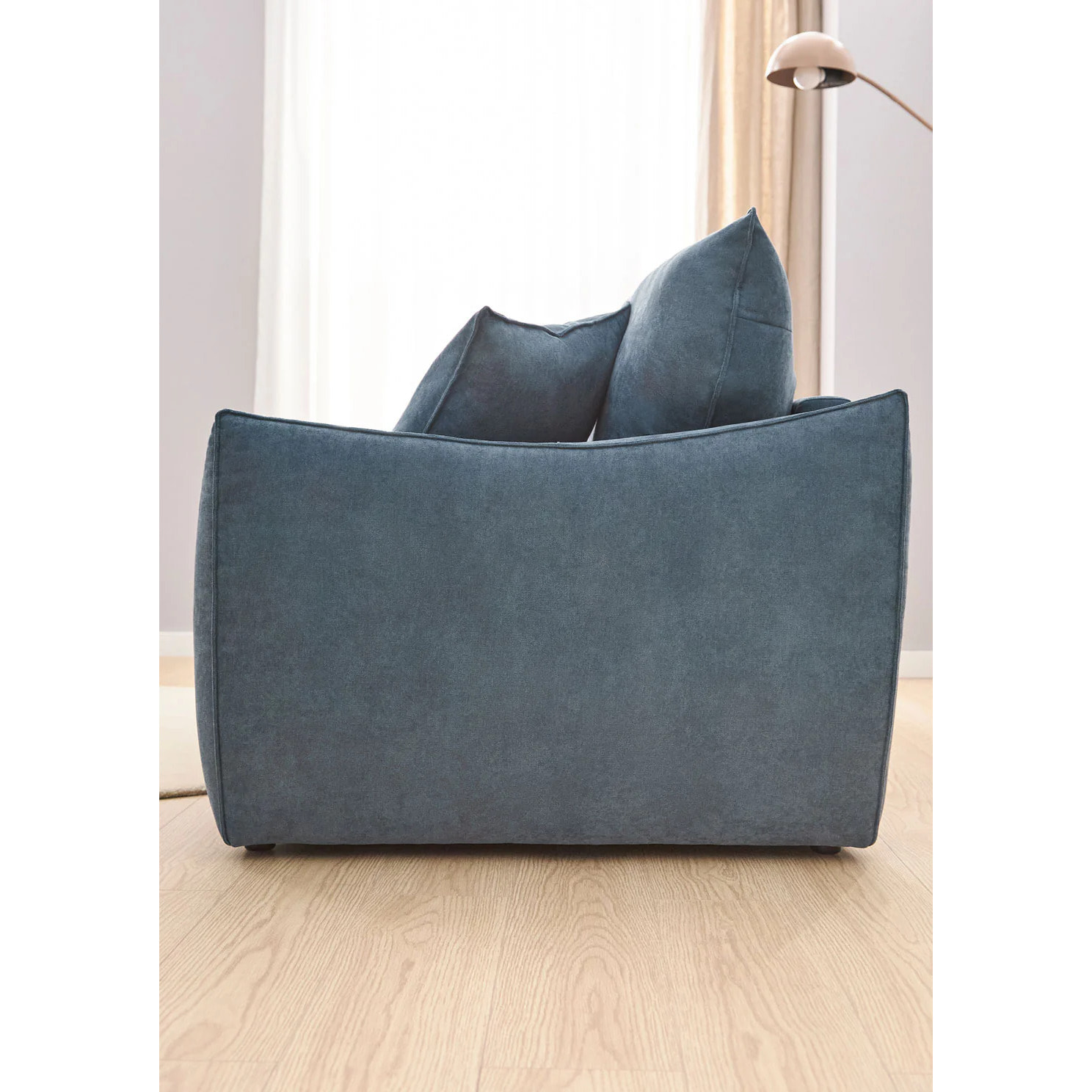Sofá Cama Premium - Apertura Estilo Italiano - Colchón Matrimonio Alta Gama - Tejido Anti-Manchas - Cojines incluidos - 5 Años de Garantía