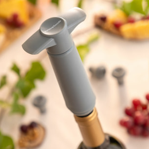 Pompa per Sottovuoto e Tappi per il Vino Winuum InnovaGoods (4 tappi di sughero)