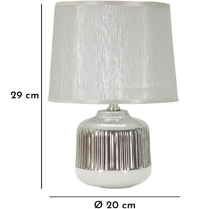 LAMPADA DA TAVOLO LUCINA CM Ø 20X29