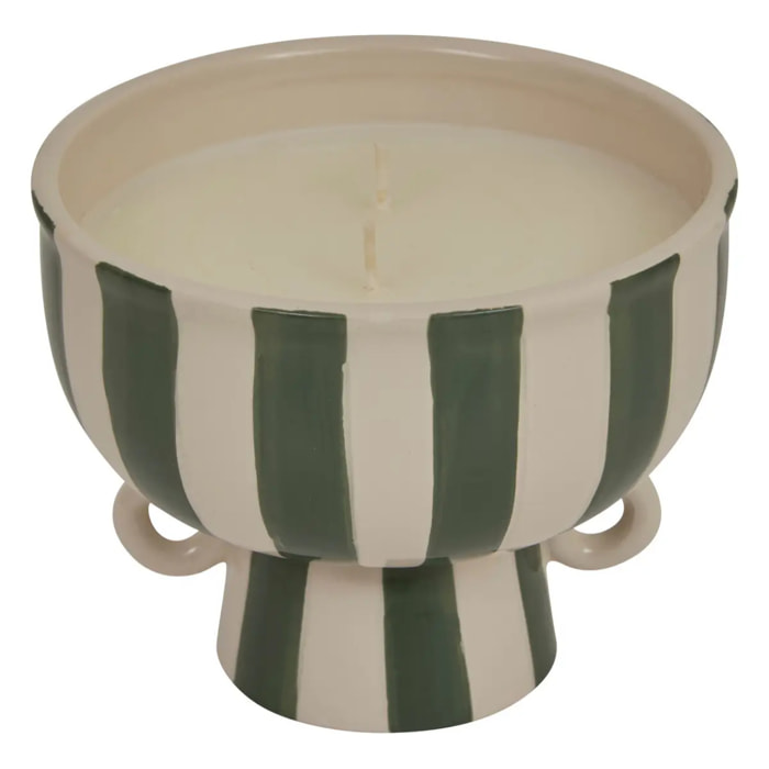 Bougie parfumée Chéri 310g pot céramique assorti