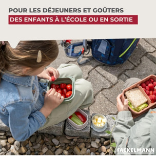 Lot de 11 boîtes hermétiques avec 3 boîtes à sauce Fackelmann Storage