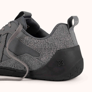 MUNICH FLEXING 11 Zapatillas Wild Feet "Barefoot" color gris antracita con puntera ancha