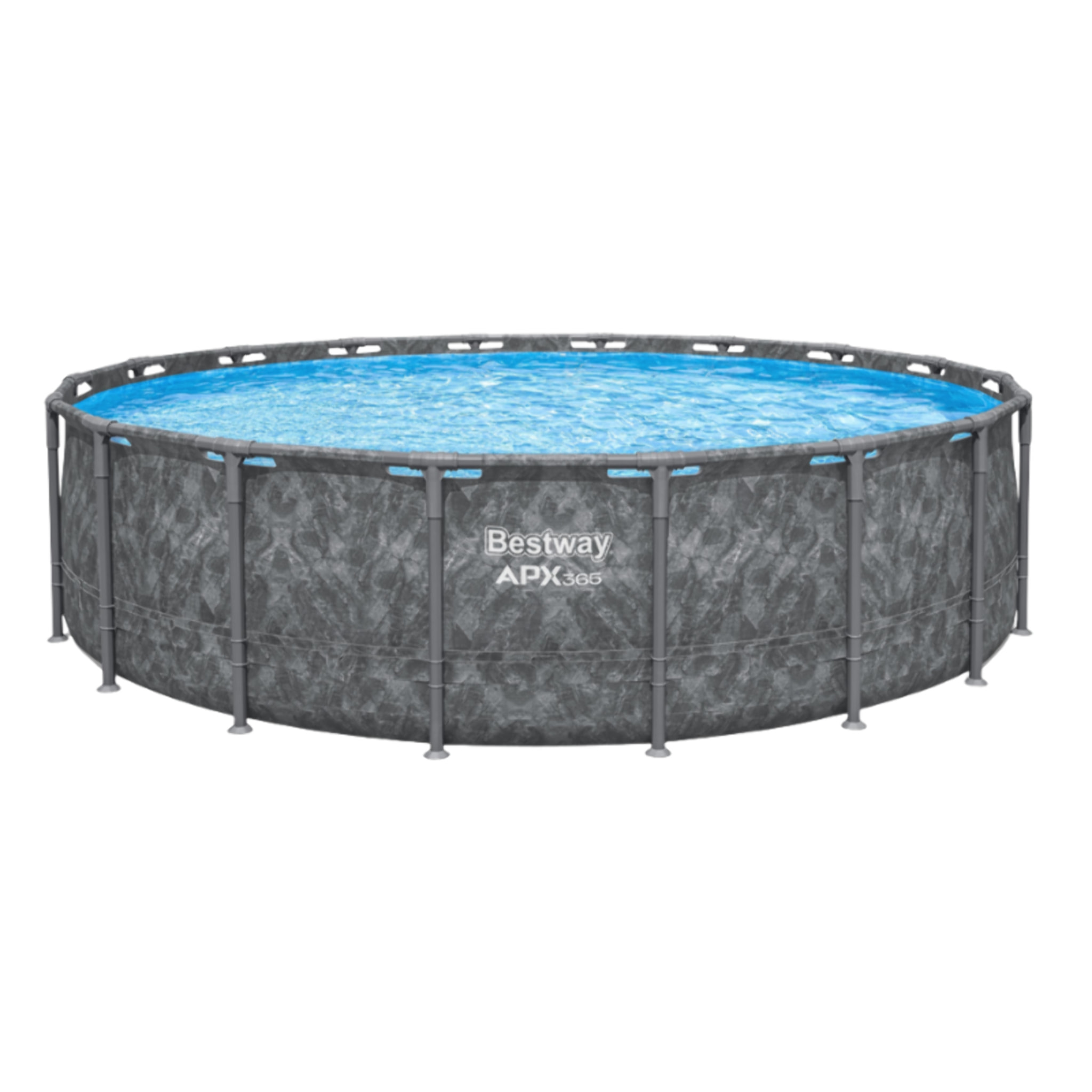 Bestway Piscine hors sol - Ronde - APX 365 - 610 x 132 cm