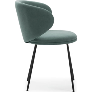 Lot de 2 chaises en tissu - COCOON