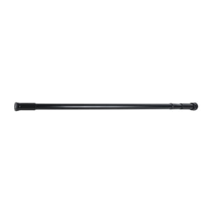 Barre tringle pour rideau de douche ou baignoire extensible Noire 140-260cm MSV
