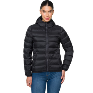 Piumino Hot Buttered Chloe 100% piuma d'oca Nero